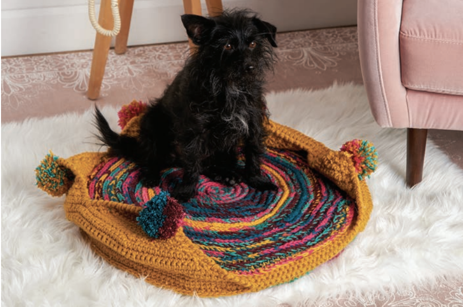 Crochet Pet Bed