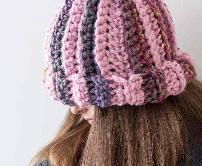 Crafting the Chunky Ribbed Beanie - Granny Crochet • Crafting Ideas