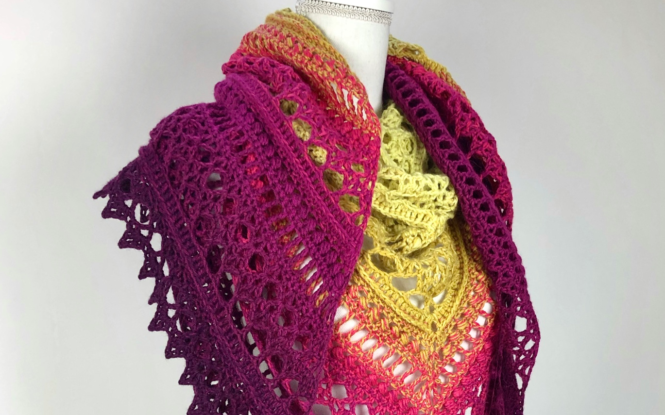 Crafting Warmth with the Tasty Tamarind Shawl - Granny Crochet ...