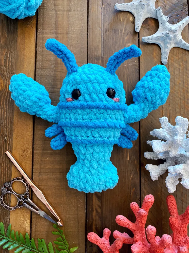 Blue Lobster Crochet Pattern Unleash Your Creativity Granny Crochet Crafting Ideas