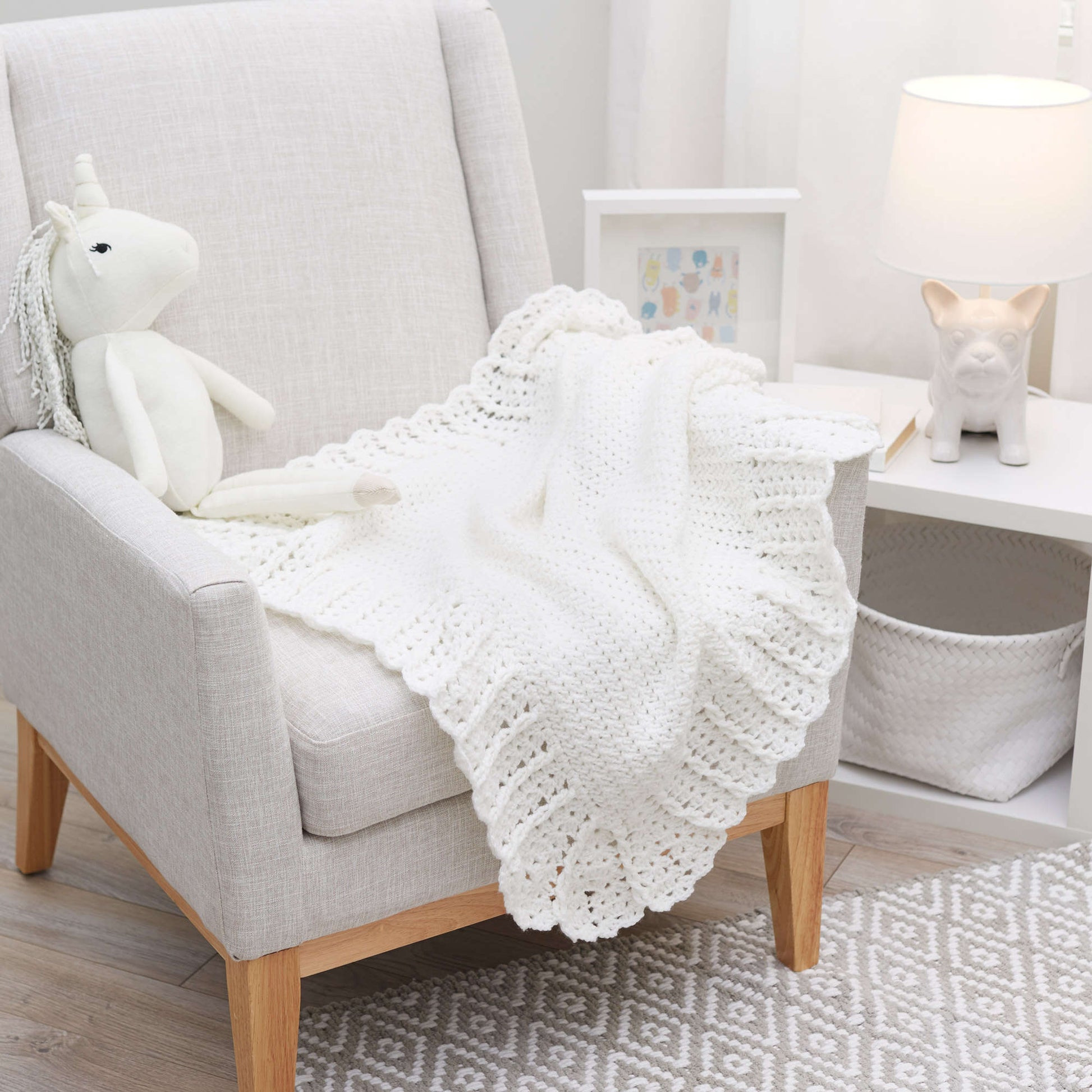 Embrace the Softness: Crafting the Lace Baby Blanket