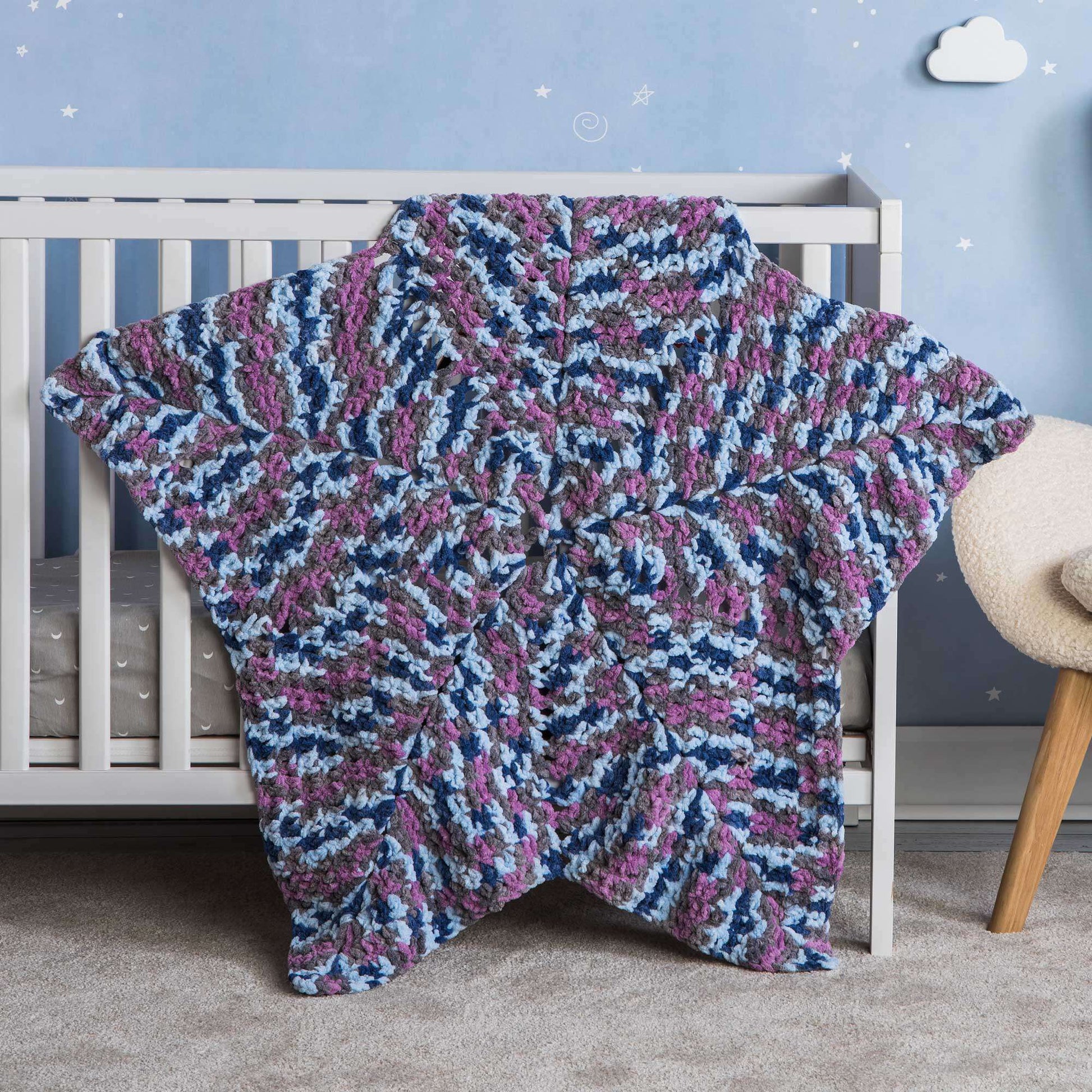 Embrace the Warmth with the Dreamtime Crochet Star Baby Blanket