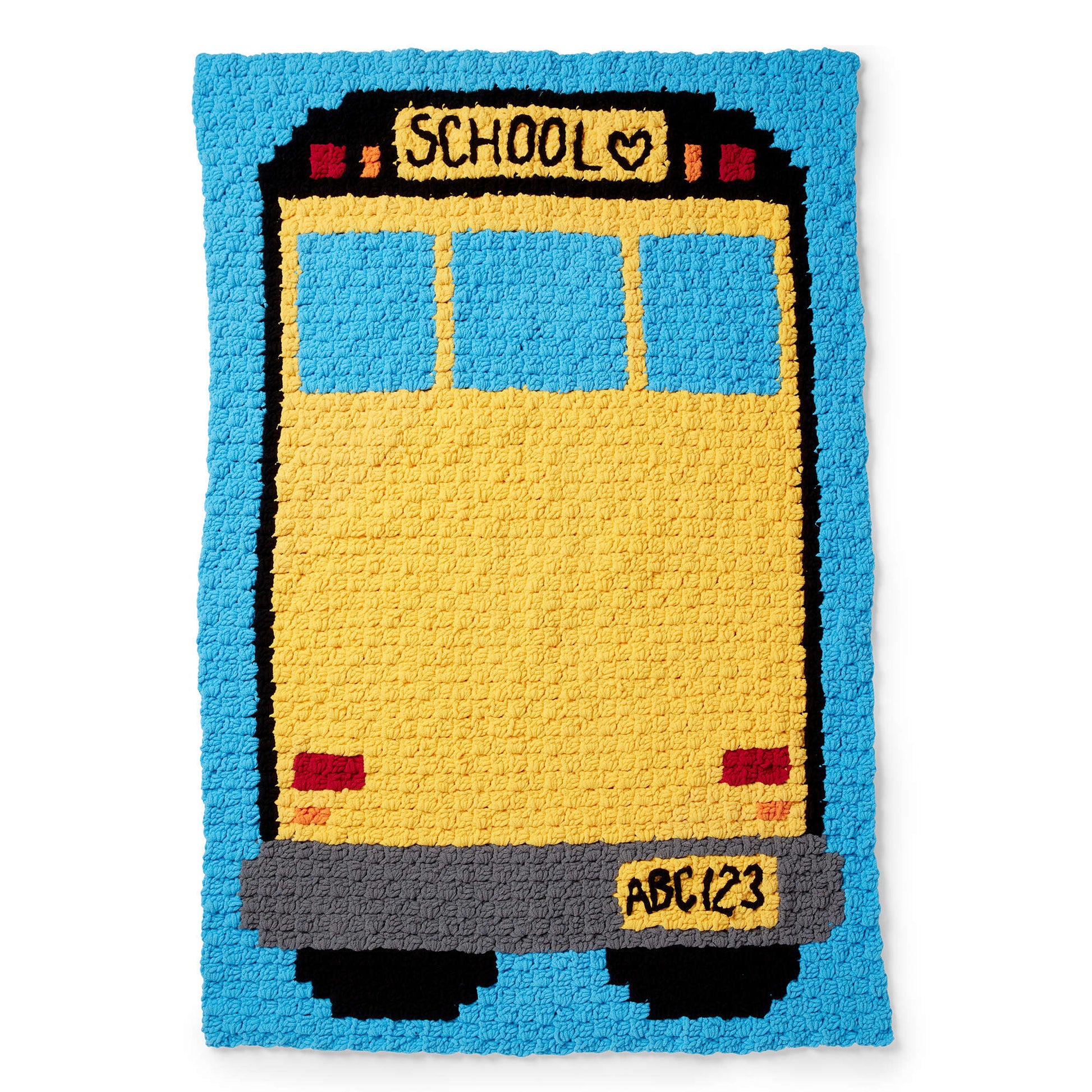 Transforming Stitches into Smiles: The Corner to Corner Crochet School Bus Blanket