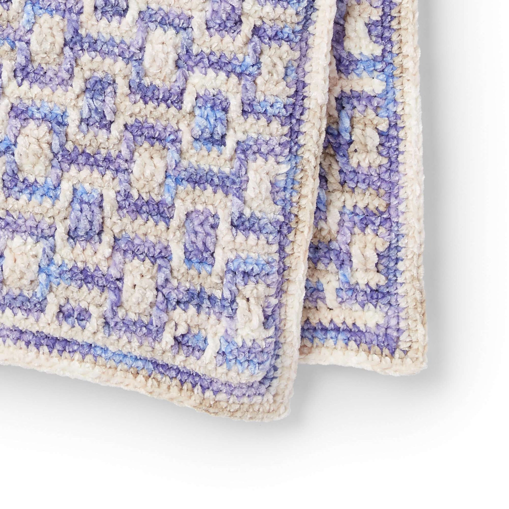 Crafting Love: The Mosaic Crochet Baby Blanket