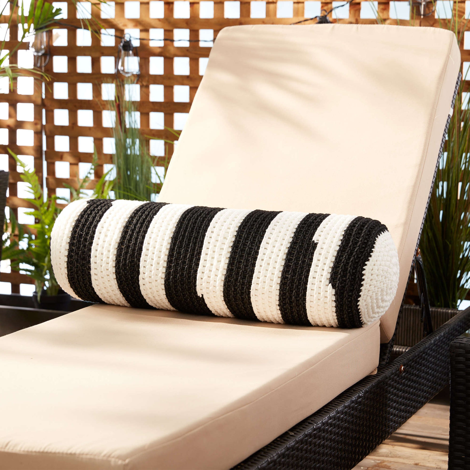 Transform Your Home with the Crochet Backyard Bolster